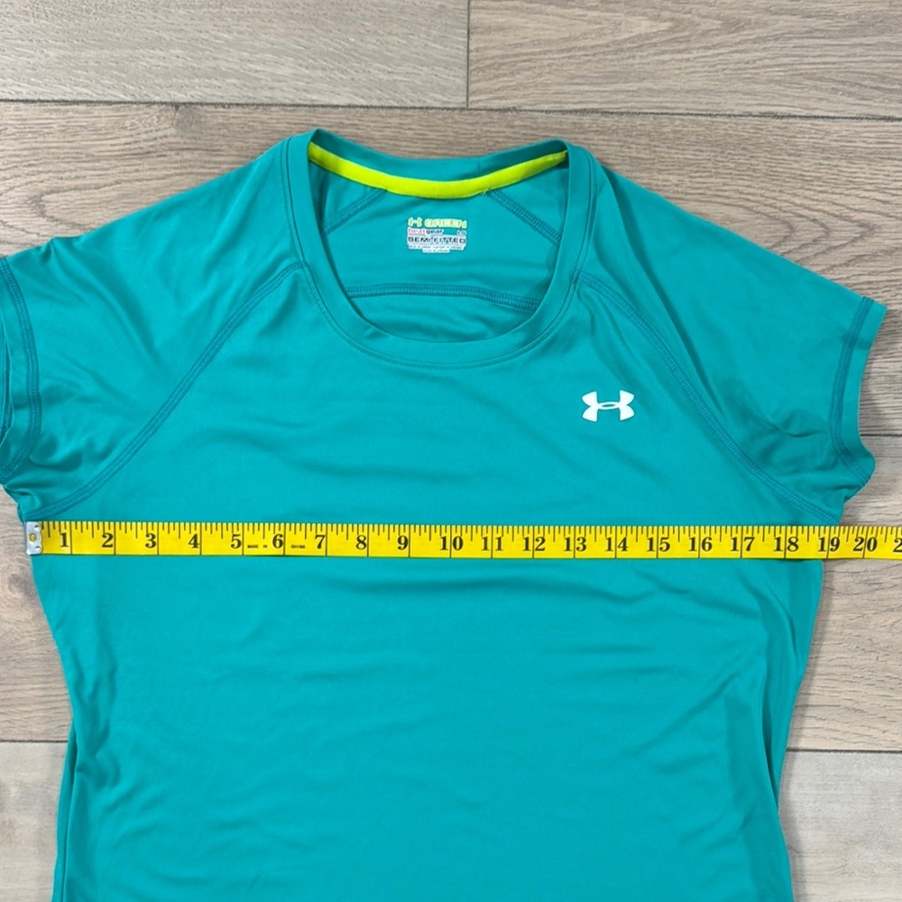 Under Armour Women's Teal Semi-Loose Shirt - Picture 4 of 7